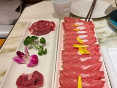 鲜切后腿-涮福記·现切牛羊肉火锅(世纪汇店)
