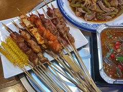 烤羊肉串-亿诣蝎府炸酱面羊蝎子火锅(酷车小镇店)