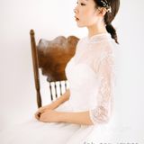 一组小清新新娘风格～ 妆发：李学淼