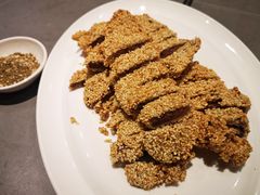 炸芝麻牛肉-燕春楼(海河华鼎店)