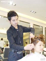 名丝造型束发现场-名丝造型