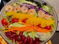 黄桃大虾沙拉-摇滚披萨(长春街店)