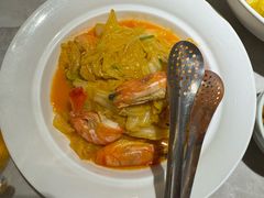 鲜虾烧白菜-船歌·鱼水饺青岛菜(石老人店)