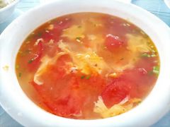 西红柿蛋汤-丫丫蟹庄·苏式园林农家乐·阳澄湖大闸蟹(阳澄湖莲花岛店)