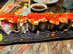 火炙三文鱼卷-炙柒Sekinana·精致料理 烧鸟·铁板烧(海上世界店)