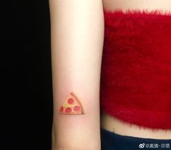 清新-黑旗纹身