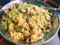 泰式海鲜菠萝蛋炒饭-樾餐厅泰式海鲜火锅(民歌湖店)