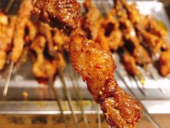 秦川黄牛招牌烤肉筋-叁宝烧烤 西安烧烤 领跑品牌(学府路店)