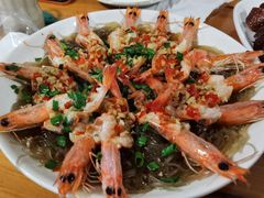 蒜蓉开背虾-领鲜土菜馆