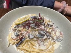 奶油蘑菇意面-WOKKA by艮上(中海环宇荟店)