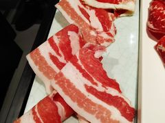 澳洲牛五花肉-猪啊牛呀羊啊铜盘烤肉(正大广场店)