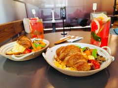 鹅肝滑蛋可颂全餐-玲婧胡同·生日蛋糕·餐厅(嘉里城店)