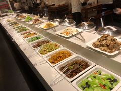 自助取餐区-清心素食自助餐厅(夫子庙店)