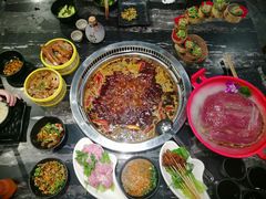 大红汤锅底-小王少龙火锅(沙南街店)