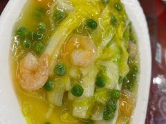 鲜虾扒白菜-玉华台饭庄(裕中西里小区店)
