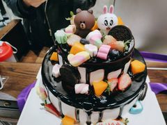 巧克力布朗熊蛋糕-卡漫莫尼蛋糕(徐汇店)