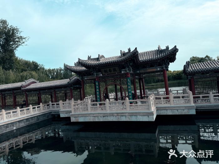 晋祠公园图片