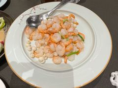 鸡头米炒凤尾河虾仁-蟹榭·本帮江浙菜·蟹宴(大宁久光商场店)