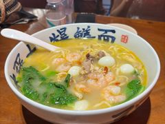 老母鸡汤虾仁面-李犟大爆鳝面·手工蟹黄包(湖滨西湖店)