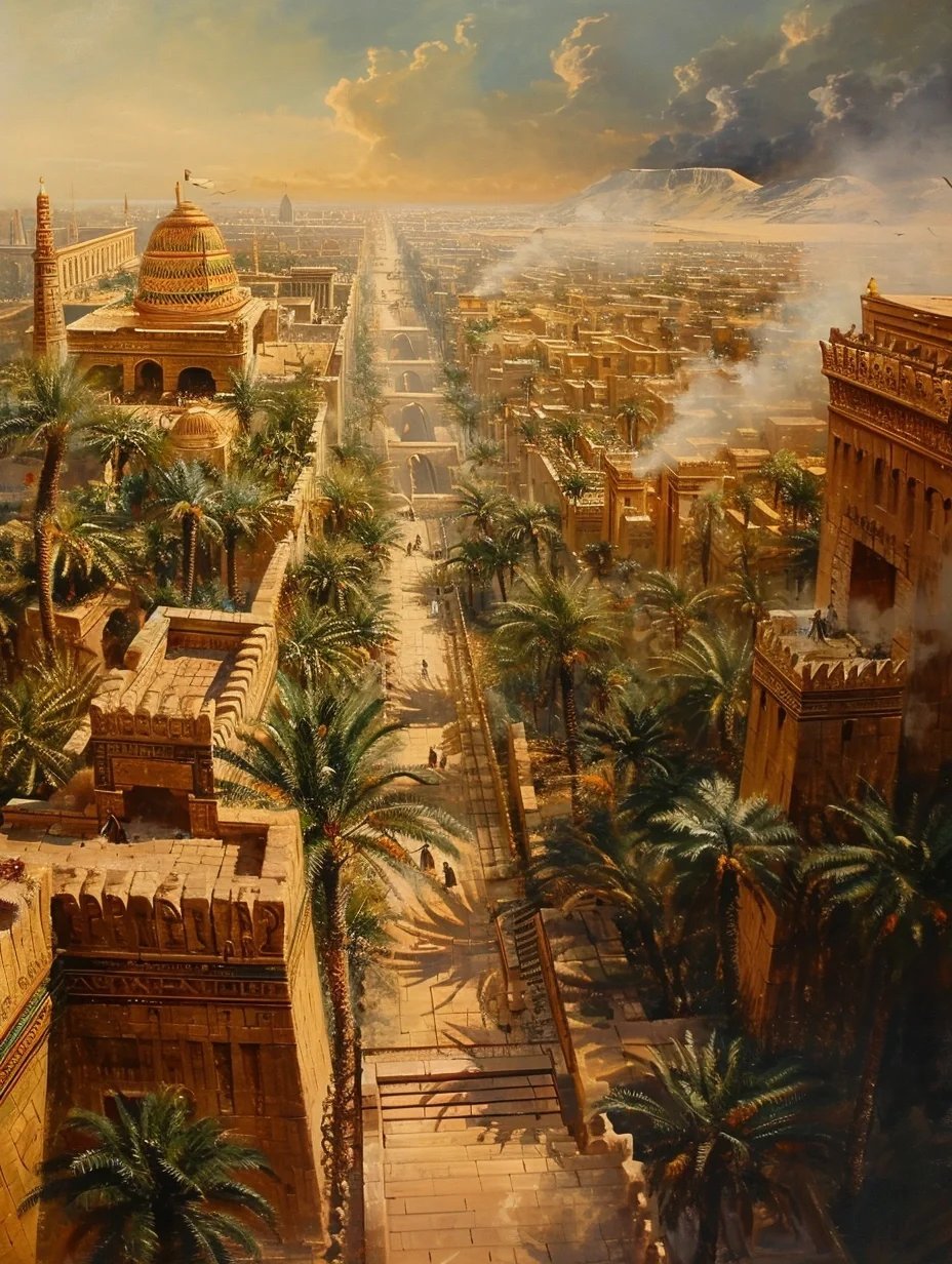 ||古巴比伦,位于美索不达米亚平原,在当今的伊拉克