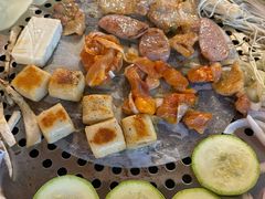 -陈叉子钢盆烤肉(中原万达店)