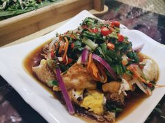 凉拌荷包蛋-傣宏缘·云南傣味特色菜·手抓饭·孔雀宴十六年店庆大酬宾(南屏步行街店)