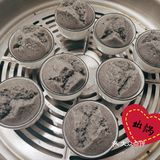 [爱心]DIY美食之黑芝麻米糕