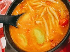 莜面鱼鱼酸汤-西贝莜面村(朝阳大悦城店)
