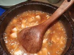 鸡汤虾仁豆腐-绿茶餐厅(广州天河城店)
