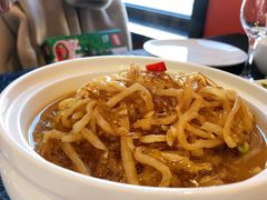 酸萝卜炒粉-正德楼果木烤鸭·渔家菜(东港店)