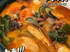 糟粕醋海鲜锅-香香海南菜餐厅