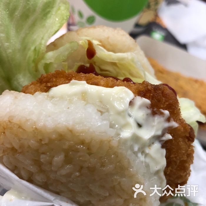 德克士塔塔酱鲜虾米汉堡图片-北京快餐简餐-大众点评网