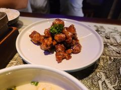 雪花糖醋里脊-绿茶餐厅(乐峰广场店)