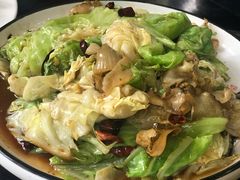 大头菜炒海螺-晚归月亮湾私家菜(临邑路店)