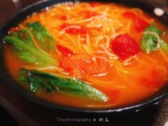 酸汤肥牛空心面-阿庄新豫菜(航海东路店)