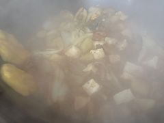 -粘豆包柴火铁锅炖