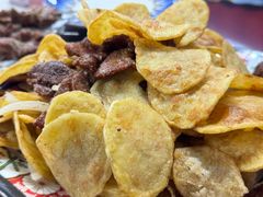 土豆片炒烤肉-Xabnam_夏葡纳·新疆餐厅(日坛上街店)