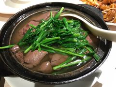胡椒韭菜猪红-老廣食堂(区庄店)