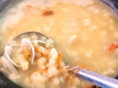 鲜虾疙瘩汤-蓝珊甄选海鲜自助·火锅大排档(近阿那亚店)
