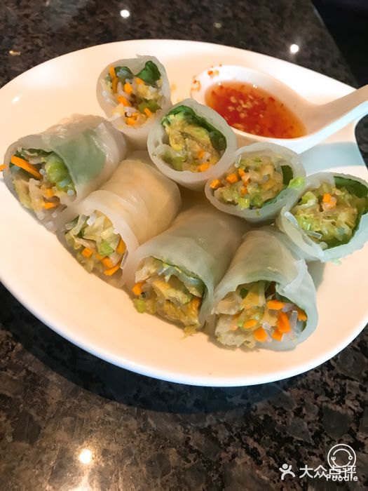 pak pak喜悦泰餐(远洋光华国际店)蔬菜春卷图片