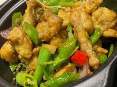 椒麻牛蛙煲-望乡楼上海菜(日月光店)