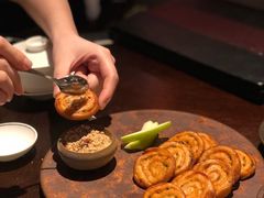 鹅肝酱葱油饼-杭州西子湖四季酒店·金沙厅