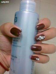AD甲油胶+钻-浪漫美甲美睫