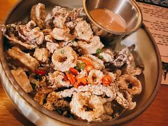 煙燻碳烤鱿鱼-THE CANNERY&JUJU 新鲜海鲜·牛排美食酒廊