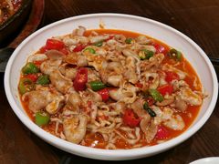泡椒鱼杂手擀面-老板恋上鱼(高新万达店)