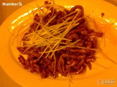 龙凤瓦罐煨汤-京酱肉丝，味道太普通！-龙凤瓦罐煨汤馆(清江东路店)