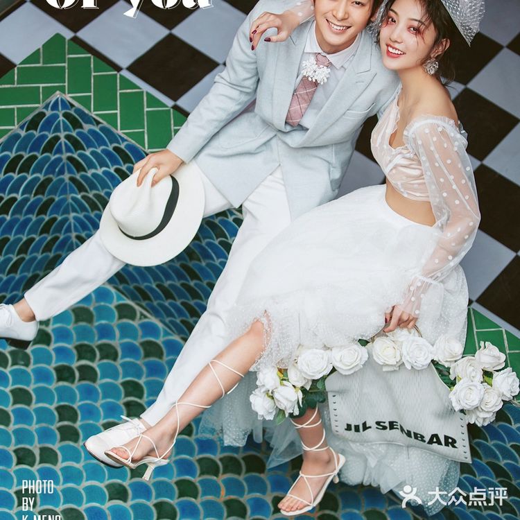 秀一波本小仙女的婚纱照！