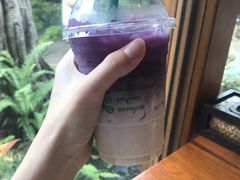 purple latte-Chom Cafe and Restaurant
