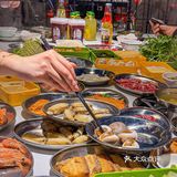 看一线江景！！吃平价小海鲜火锅！！
