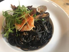 墨鱼汁海鲜意面-UPPER KITCHEN(延安路店)